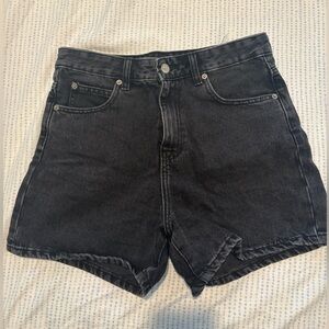Dr. Denim Women's Black Jean Shorts